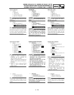 Preview for 405 page of Yamaha YZ250F(S) Owner'S Service Manual