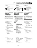 Preview for 435 page of Yamaha YZ250F(S) Owner'S Service Manual