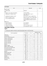 Предварительный просмотр 36 страницы Yamaha YZ250F(Z) Owner'S Service Manual