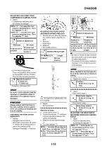 Предварительный просмотр 69 страницы Yamaha YZ250F(Z) Owner'S Service Manual