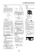 Предварительный просмотр 101 страницы Yamaha YZ250F(Z) Owner'S Service Manual