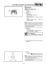 Preview for 238 page of Yamaha YZ450F(V) Owner'S Service Manual