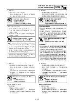 Preview for 293 page of Yamaha YZ450F(V) Owner'S Service Manual