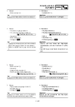 Preview for 379 page of Yamaha YZ450F(V) Owner'S Service Manual