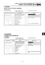 Preview for 441 page of Yamaha YZ450F(V) Owner'S Service Manual