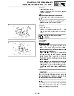 Предварительный просмотр 134 страницы Yamaha YZF-R1P 2001-2003 Service Manual