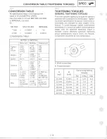 Предварительный просмотр 24 страницы Yamaha YZF-R6L Service Manual