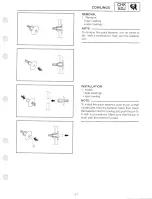 Предварительный просмотр 55 страницы Yamaha YZF-R6L Service Manual