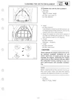 Предварительный просмотр 79 страницы Yamaha YZF-R6L Service Manual