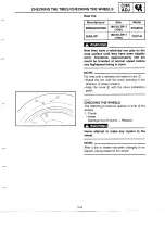 Предварительный просмотр 107 страницы Yamaha YZF-R6L Service Manual