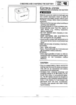 Предварительный просмотр 109 страницы Yamaha YZF-R6L Service Manual