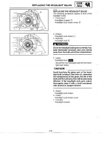 Предварительный просмотр 116 страницы Yamaha YZF-R6L Service Manual