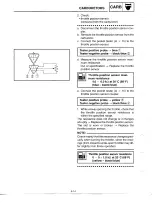 Предварительный просмотр 243 страницы Yamaha YZF-R6L Service Manual