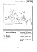 Предварительный просмотр 265 страницы Yamaha YZF-R6L Service Manual