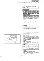 Предварительный просмотр 281 страницы Yamaha YZF-R6L Service Manual