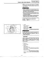 Предварительный просмотр 289 страницы Yamaha YZF-R6L Service Manual