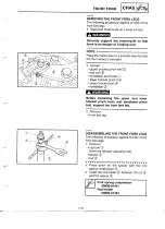 Предварительный просмотр 296 страницы Yamaha YZF-R6L Service Manual