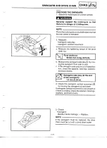 Предварительный просмотр 322 страницы Yamaha YZF-R6L Service Manual