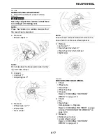 Preview for 139 page of Yamaha YZFR1W 2007 Service Manual