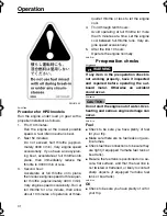 Предварительный просмотр 36 страницы Yamaha Z250D Owner'S Manual