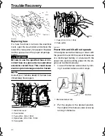 Предварительный просмотр 76 страницы Yamaha Z250D Owner'S Manual