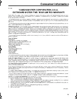 Предварительный просмотр 81 страницы Yamaha Z250D Owner'S Manual