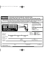 Предварительный просмотр 86 страницы Yamaha Z250D Owner'S Manual