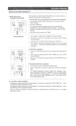 Предварительный просмотр 21 страницы Yamato DKN302C Manual