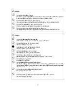 Preview for 4 page of Yamato DP-6700 Operation Manual