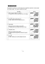 Preview for 14 page of Yamato DP-6700 Operation Manual