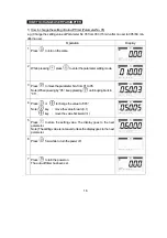 Preview for 18 page of Yamato DP-6700 Operation Manual