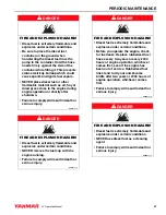 Preview for 73 page of Yanmar 2V Series Operation Manual