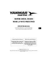 Yanmar 3YM20 Operation Manual preview