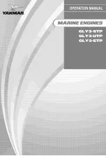 Yanmar 6LY3-STP Operation Manual preview