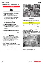 Предварительный просмотр 149 страницы Yanmar BY series Service Manual