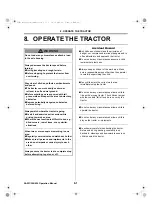 Preview for 56 page of Yanmar SA Series Operation Manual