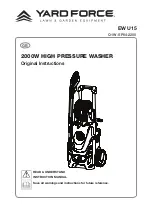 Preview for 1 page of Yard force EW U15 Original Instructions Manual