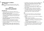 Preview for 5 page of Yard force MB 400 Safety Instruction