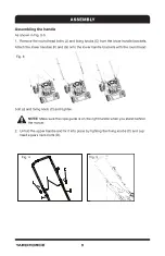 Предварительный просмотр 10 страницы Yard force Y4GM A41 P000 Operator'S Manual