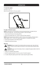 Preview for 16 page of Yard force Y4GM A41 P000 Operator'S Manual