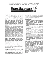 Preview for 26 page of Yard Machines 560 Series Operator'S Manual