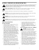 Preview for 3 page of Yard Machines LT31 Operator'S Manual