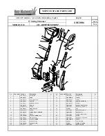 Yard Machines MTD25P Service Spare Parts List preview