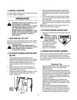 Preview for 8 page of Yard Machines Series 080 Owner'S Manual