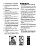 Предварительный просмотр 4 страницы Yard-Man 295 Operator'S Manual