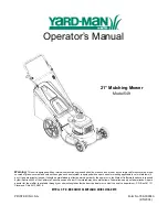 Yard-Man 549 Operator'S Manual preview