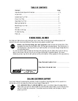 Preview for 2 page of Yard-Man RT65 Operator'S Manual