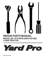 Yard Pro YP21KH42 (96041031300) Repair Parts Manual preview