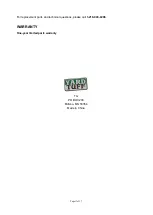 Preview for 17 page of Yard Tuff FC-10 Owner'S Manual