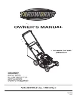 Yard Works Yardworks 60-1620-4 Owner'S Manual preview